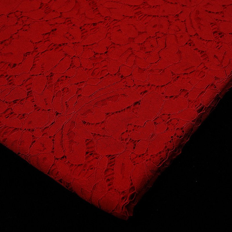 Lace Fabric Dress Eyelash Nylon for Women's Wear Wholesale Supplier 14